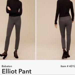 Aritzia Babaton Elliot Pants Suede